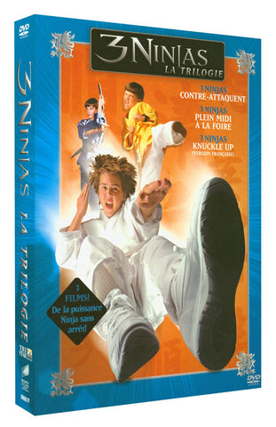 3 Ninjas La Trilogie (3 Ninjas Trilogy) (French Packaging) (Boxset) DVD Movie 