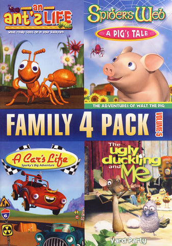 Family 4 pack - Volume 5 DVD Movie 