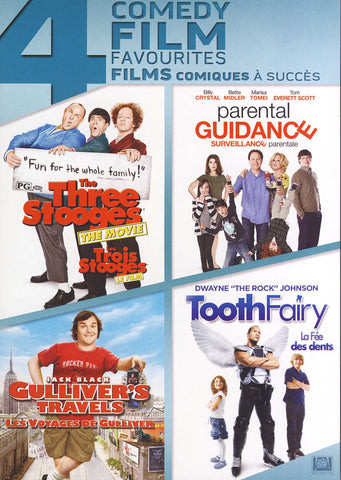 The Three Stooges / Parental Guidance / Gulliver's Travels / The Tooth Fairy (Boxset) (Bilingual) DVD Movie 