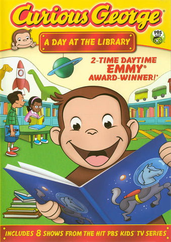 Curious George - A Day at the Library DVD Movie 