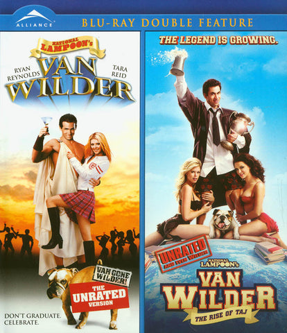 Van Wilder / Van Wilder Rise of Taj Double Feature UNRATED (Blu-Ray) BLU-RAY Movie 