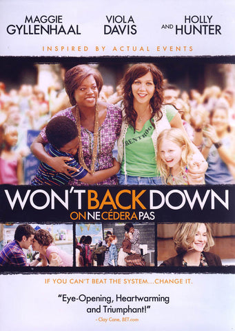 Won't Back Down (Bilingual) DVD Movie 