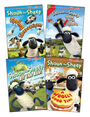 The Shaun the sheep collection #1 (4 pack) (Boxset) DVD Movie 