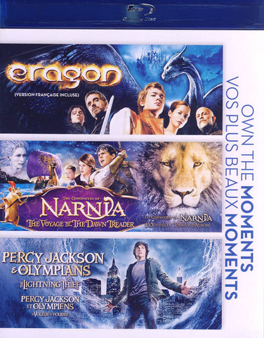 Eragon / The Chronicles of Narnia / Percy Jackson & Olympians (Blu-ray) (Bilingual) BLU-RAY Movie 