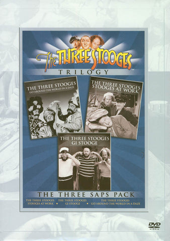 The Three Stooges Trilogy: Stooges at Work / GI Stooge / Go Around the World in a Daze (Boxset) DVD Movie 