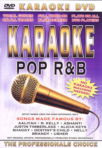 Karaoke - Pop R&B DVD Movie 
