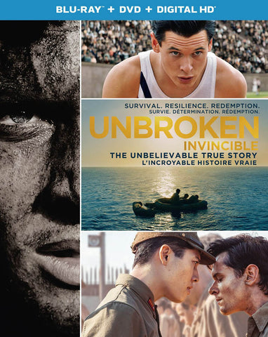 Unbroken (Blu-ray + DVD + Digital HD) (Bilingual) (Blu-ray) BLU-RAY Movie 