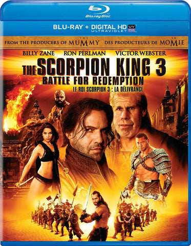 The Scorpion King 3 - Battle For Redemption (Blu-ray + Digital HD + UltraViolet)(Bilingual) (Blu-ray DVD Movie 