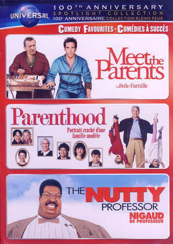 Meet the Parents / Parenthood / The Nutty Professor (Bilingual) DVD Movie 