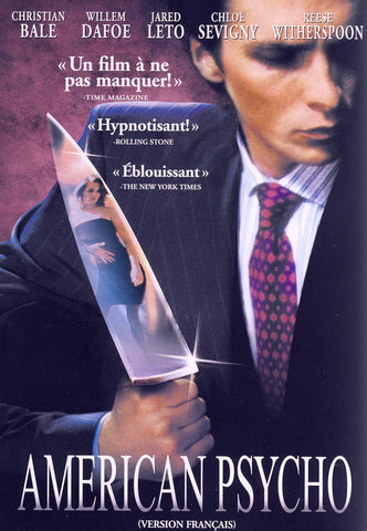 American Psycho (French Version) DVD Movie 