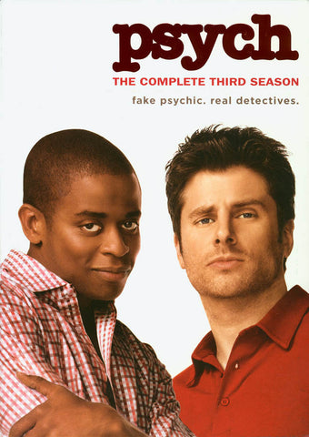 Psych: The Complete Third Season (slipcase)(Boxset) DVD Movie 