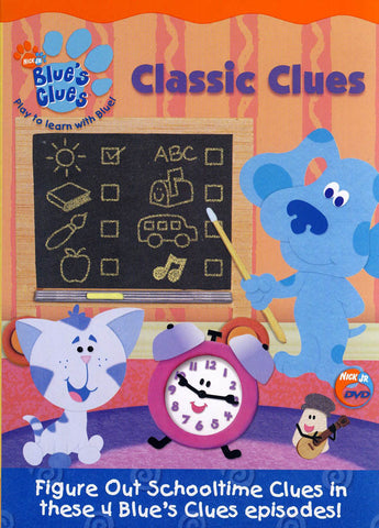 Blue s Clues - Classic Clues (CA Version) DVD Movie 