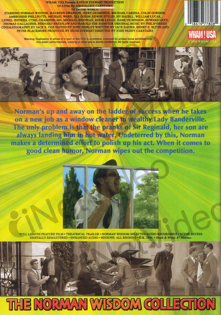 The Norman Wisdom Collection - Up In The World on DVD Movie