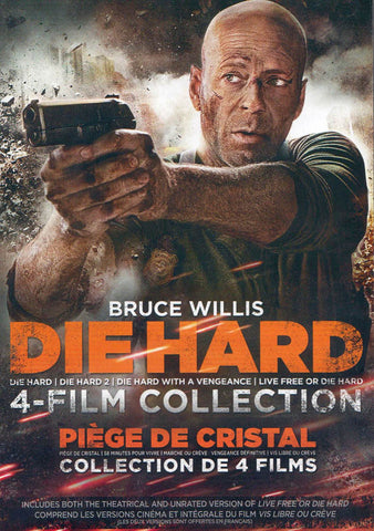Die Hard (4-Film Collection) (Boxset) (Bilingual) DVD Movie 