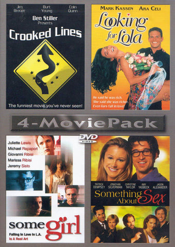 Crooked Lines / Looking for Lola / Some Girl / Something About Sex DVD Movie 