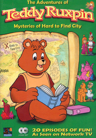 The Adventures of Teddy Ruxpin: Mysteries of Hard to Find City (Boxset) DVD Movie 