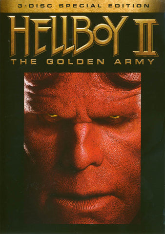 Hellboy II - The Golden Army (3 Disc Special Edition) DVD Movie 