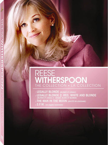 The Reese Witherspoon Collection: Legally Blonde / Legally Blonde 2 / Man In The Moon / S.F.W (Boxse DVD Movie 