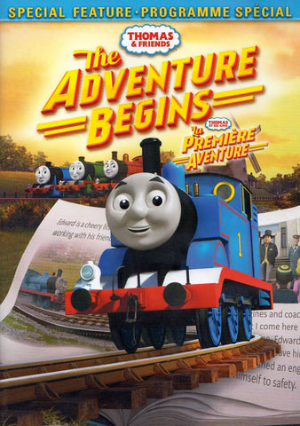 Thomas & Friends - The Adventure Begins (Bilingual) DVD Movie 