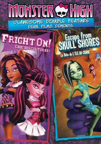 Monster High - Fright On! / Escape From Skull Shores (Bilingual) DVD Movie 