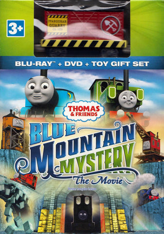 Thomas & Friends: Blue Mountain Mystery - The Movie (Blu-ray+DVD+Toy Gift Set) (Boxset) (Bilingual) DVD Movie 