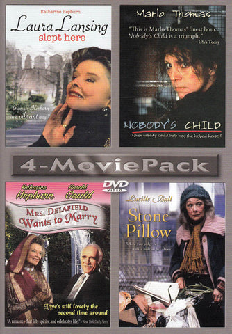 Laura Lansing Slept Here/Nobody s Child/Mrs. Delafield Wants To Marry/Stone Pillow (4 Movie Pack) DVD Movie 