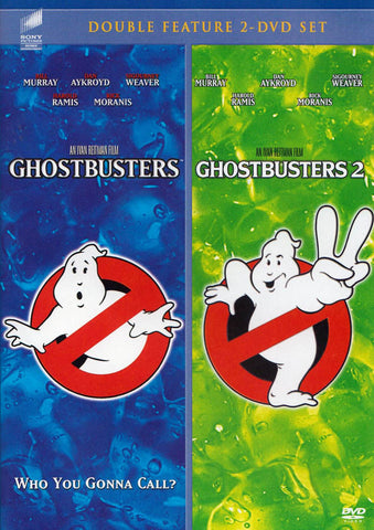 Ghostbusters / Ghostbusters 2 (Double Feature) DVD Movie 
