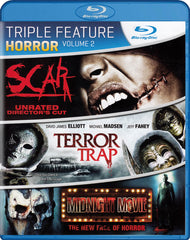 Triple Feature : Horror - Vol. 2 (Scar, Terror Trap, Midnight Movie) (Blu-ray)