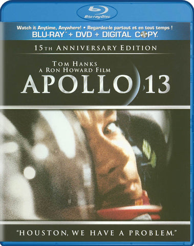 Apollo 13 (Blu-ray + DVD + Digital ) (Blu-ray) (Bilingual) BLU-RAY Movie 