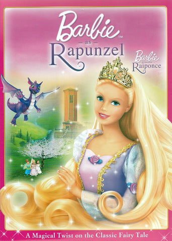 Barbie as Rapunzel DVD Movie 