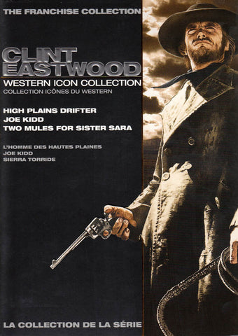 Clint Eastwood - Western Icon Collection (Bilingual) DVD Movie 