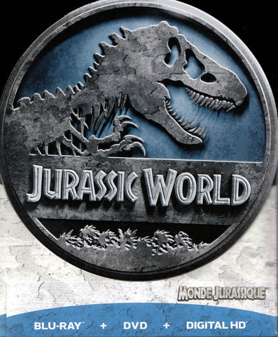 Jurassic World (Round Tin) (Blu-ray + DVD + Digital HD) (Bilingual) (Boxset) DVD Movie 