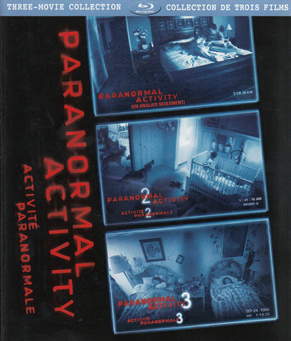 Paranormal Activity Trilogy (Paranormal Activity / Paranormal Activity 2: Unrated Director's Cut / P DVD Movie 