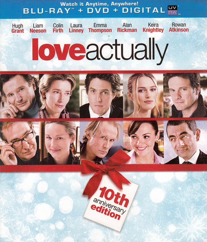 Love Actually (Blu-Ray + DVD + Digital UV) (Blu-ray) BLU-RAY Movie 