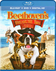 Beethoven s Treasure Tail / Beethoven et la chasse au tresor (Bilingual) [Blu-ray +DVD + Digital Co