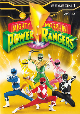 Mighty Morphin Power Rangers - Season 1, Vol. 2 DVD Movie 