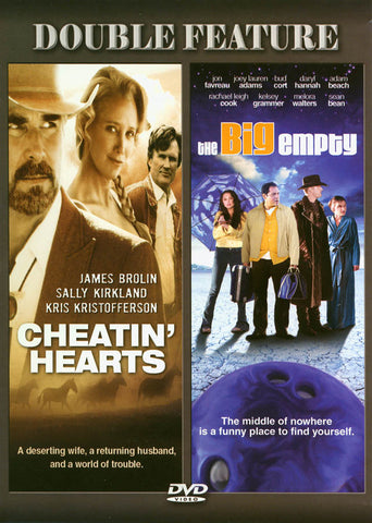 Cheatin' Hearts / The Big Empty (Double Feature) DVD Movie 