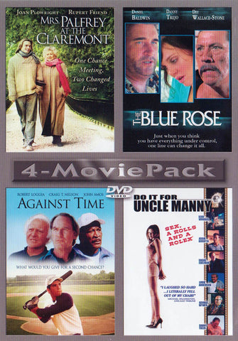 4 Movie Pack (Mrs. Palfrey at the Claremont / The Blue Rose / Against Time / Do It for Uncle Manny) DVD Movie 