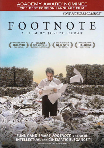 Footnote DVD Movie 