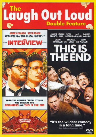 The Laugh Out Loud Double Feature (The Interview / This Is the End) DVD Movie 