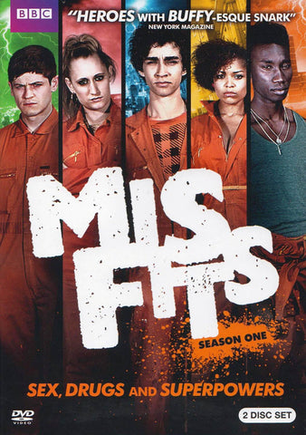 Misfits - Season 1 DVD Movie 
