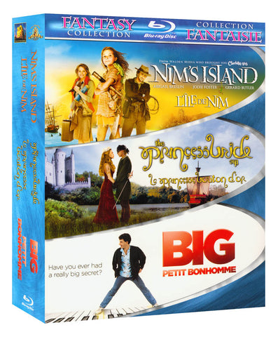 Nim s Island / The Princess Bride / Big (Fantasy Collection) (Bilingual) (Blu-ray) (Boxset) BLU-RAY Movie 