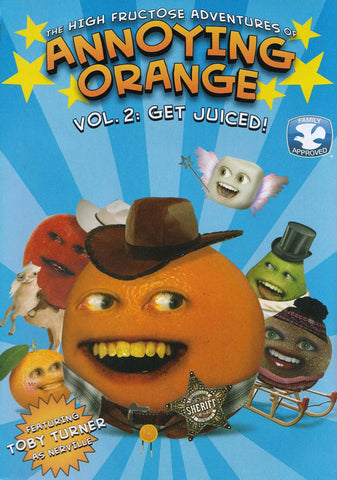 High Fructose Adventure of Annoying Orange Vol: 2: Get Juiced DVD Movie 