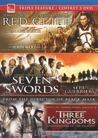 Red Cliff / Seven Swords / Three Kingdoms (Triple Feature) DVD Movie 