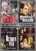 Fugitive Rage / Merchant of Death / October 22 / Other Voices (4-Movie Pack) DVD Movie 