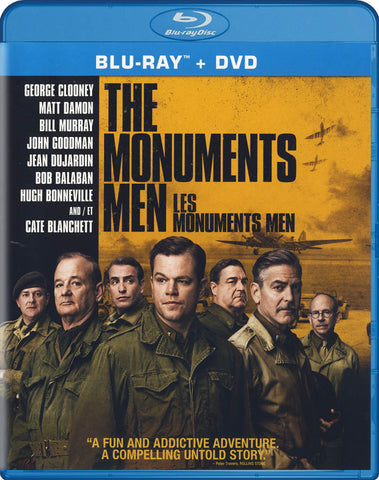 The Monuments Men (Blu-Ray +DVD +Digital HD) (Blu-ray) (Bilingual) BLU-RAY Movie 