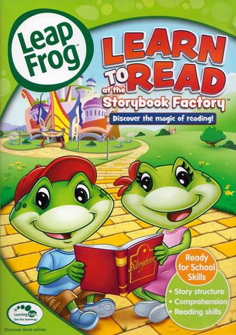 Leap Frog - Learn to Read at the Storybook Factory (MAPLE) DVD Movie 