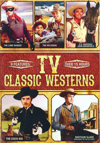 TV Classic Westerns (9 Features) DVD Movie 
