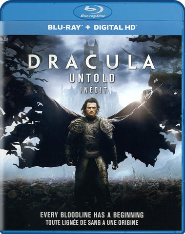 Dracula: Untold (Blu-ray / Digital HD) (Bilingual) (Blu-ray) BLU-RAY Movie 