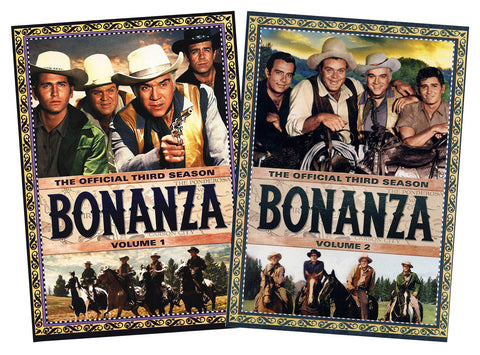 Bonanza - the complete Season 3 (Vol. 1 and 2) (2 Pack) (Boxset) DVD Movie 